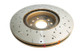 DBA 06-08 Audi A3 / 10/06+ TT / 10/04-10 VW Golf Front Drilled & Slotted 4000 Series Rotor - DBA42806XS Photo - Close Up