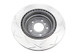 DBA 06+ BMW 335d/335i E90/91/92 Rear Slotted 4000 Series Rotor - DBA42859S Photo - Close Up