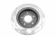 DBA 04-05 Mazda 3 2.3L / 06+ MazdaSpeed3 Rear Slotted 4000 Series Rotor - DBA42957S Photo - Close Up