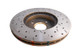 DBA 94-97/99-05 MX-5 Miata Front Drilled & Slotted 4000 Series Rotor - DBA4538XS Photo - Close Up