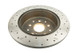 DBA 00-05 Lexus IS300 Rear Drilled & Slotted 4000 Series Rotor - DBA4749XS Photo - Close Up