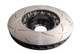 DBA 05 Pontiac GTO Front Slotted 5000 Series 2 Piece Rotor Assembled w/ Black Hat - DBA52020BLKS Photo - Close Up