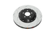 DBA 09+ Nissan GT-R Rear T3 Slotted 5000 Series Brembo Only Replacement Rotor (No hardware or hat) - DBA52323.1S Technical Drawing