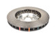 DBA 16-21 Mercedes-Benz C63 S AMG 5000 Series Drilled & Dimpled Front Brake Rotor w/Anodized Hat - DBA53884SLVXD Photo - Close Up