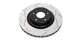 DBA 94-97/99-05 MX-5 Miata Front Slotted Street Series Rotor - DBA538S Technical Drawing