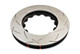 DBA 2004+ STi Front Slotted 5000 Series Replacement Rotor Rings - DBA5654.1S Photo - Close Up