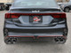 aFe 22-24 Kia Forte GT 1.6L 3in-2.5in 304 Stainless Steel Axle-Back Exhaust w/ Polished Tips - 49-37039-P Photo - Mounted