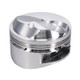Manley Chevrolet Big Block Piston Set - 4.500in Bore 1.245in CH, 43.00 CC - 697600-8 Photo - out of package