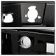 xTune 07-13 Chevy Silverado 1500 w/Parking Sensor OEM Style Steel Rear Bumper - BLK RB-CS07-SET-WS-B - 9047091 Photo - Unmounted