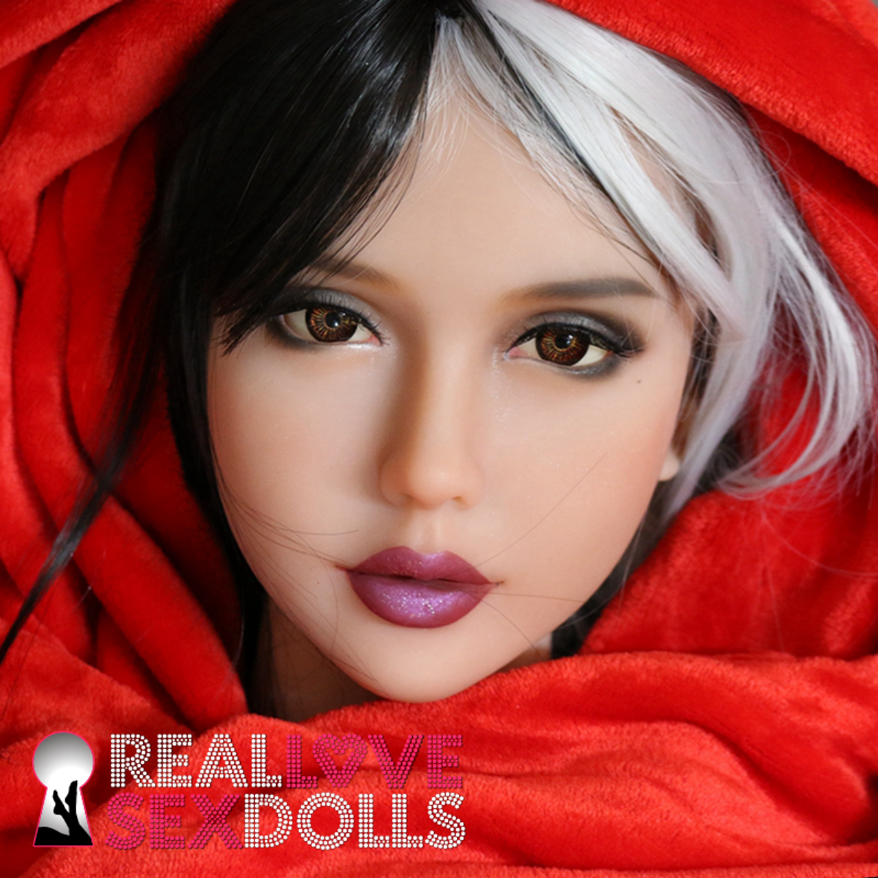 Sultry bedroom eyes bewitching lover realistic TPE sex doll replacement head #233 picture