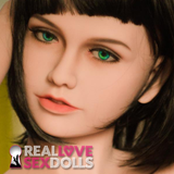 Seductive realistic premium TPE sex doll head 141