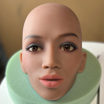 WM Doll head #83 in Cocoa skin tone. In-stock and ready to ship.