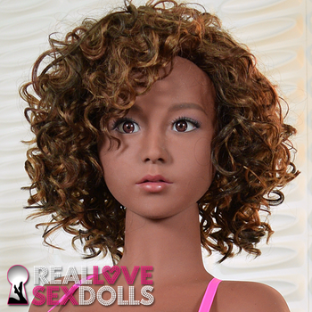 sexy sex doll wig honey brown waves