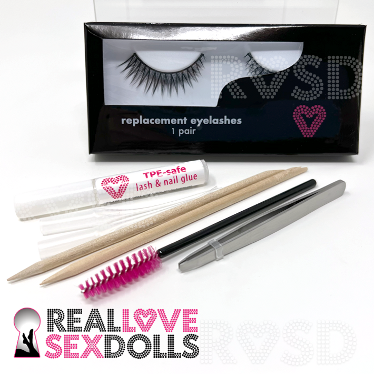 Real Love Sex Dolls Replacement Eyelashes for  love dolls.