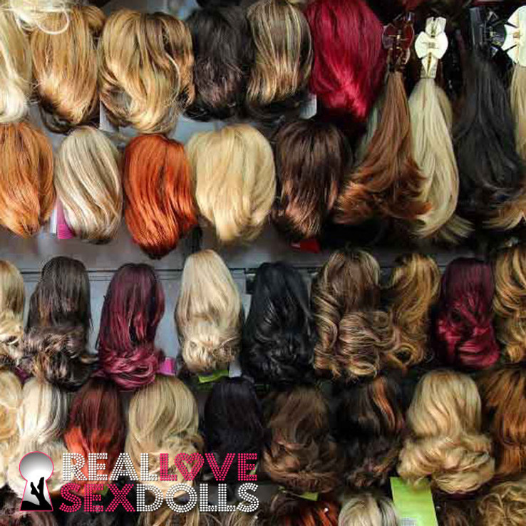 Assorted wig bundle for sex dolls