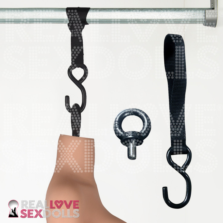 Closet Bar Suspension Kit for safely storing Silicone, TPE and STPE Love Dolls