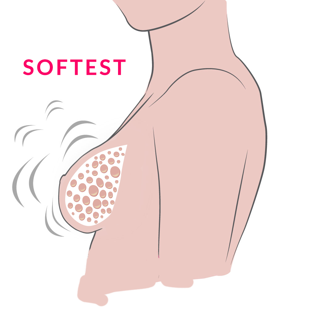 Realistic ultra soft breasts for your sex doll