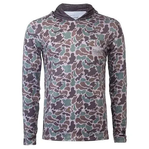 YOUTH DRY FIT LIGHTWEIGHT CAMO HOODIE