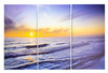 Beach Sunset Canvas 3 PCS SET