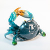 Blue Crab Wine Holder 7.5"