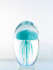 Glass Jellyfish 4 1/4?Navy Blue