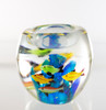 Glass Fish Tea Light Holder  3 1/2?