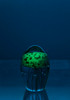 Blue/Orange Glass Jellyfish 3 1/2?