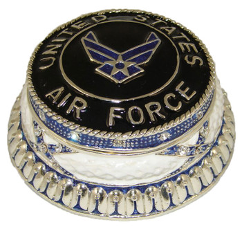 Jeweled "U.S. Air Force" Box 2 3/4"