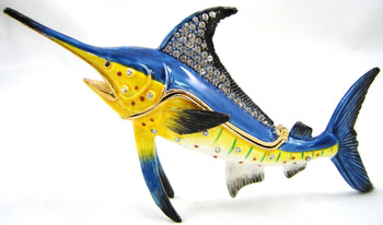 Jeweled "Blue Marlin" 5"