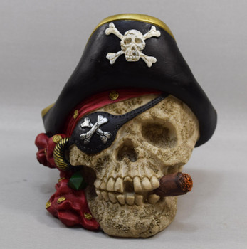 Pirate Skull Money Bank
