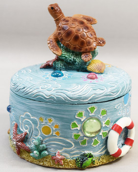 Sea turtle Jewel Box 5"