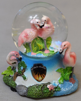 Flamingo 45mm Waterglobe w/ Shield