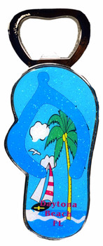 Bottle Opener Magnet - Sailboat 4"