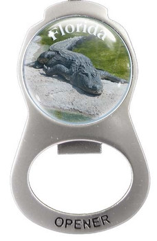 Bottle Opener Magnet w/30mm Emblem 2 1/2"