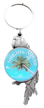 Parrot 30mm Emblem Keychain 2 1/2"