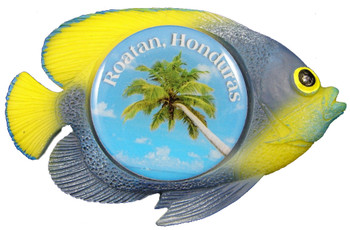Tropical Fish 30mm Emblem Magnets 2 1/2"