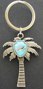 Palm Tree K/C w/Shiled 3 1/4"