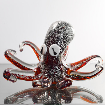 Red Octopus 4"