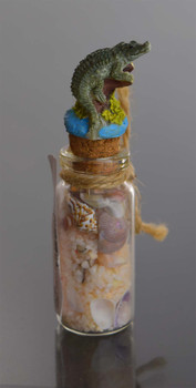 Gator  Sand Bottle Magnet