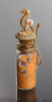 Seahorse  Sand Bottle Magnet
