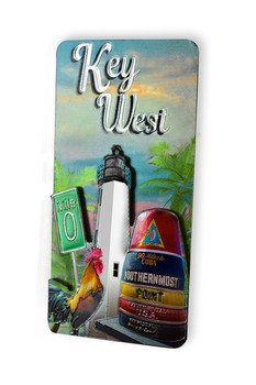 Double Foil Magnet Key West