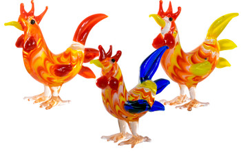 Rooster Assorted Mini 2.5"