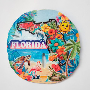 Florida Sand Dollar Magnet  3"