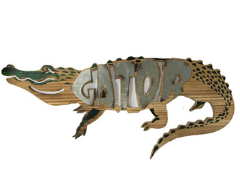 Gator Beach Sign