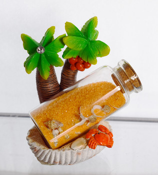 Palm Tree Sand Bottle