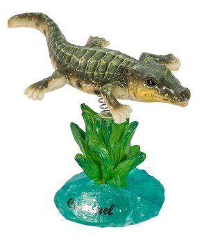 Springy Gator Figurine