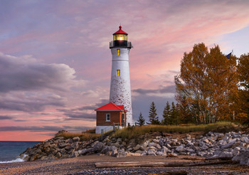 LED Canvas Lighthouse
