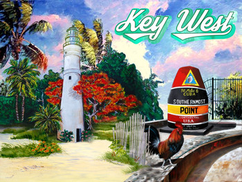 LED Canvas Key West