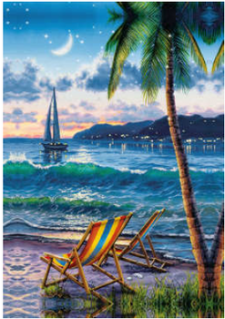 LED Canvas Beach Chairs