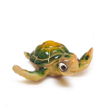 Cartoon Turtle--Green 4"